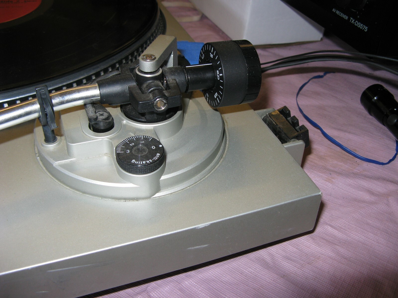 Technics SL-D202 DIRECT DRIVE Turntable With GRADO MF3