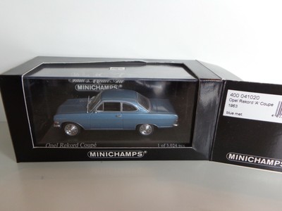 1:43 Opel Rekord A Coupe 1963 Blau