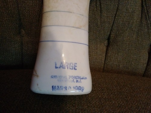 Vintage Ceramic Glove Mold  Large General Porcelain steampunk display NJ x1.  #2