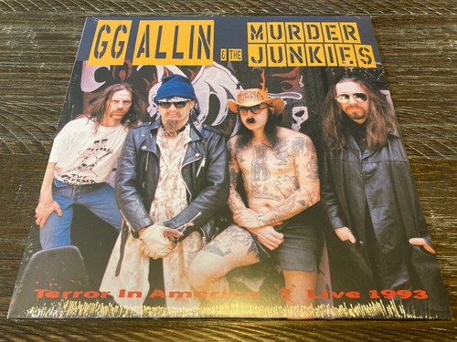 マーダー·ジャンキーズ　G.G.アリン　オフィシャルDVD-R 5枚セット GG Allin - The Best Of GG Allin & The Murder Junkies dvd