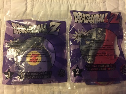 COMPLETE Dragon Ball Z 2000 Burger King Promo Set of 7