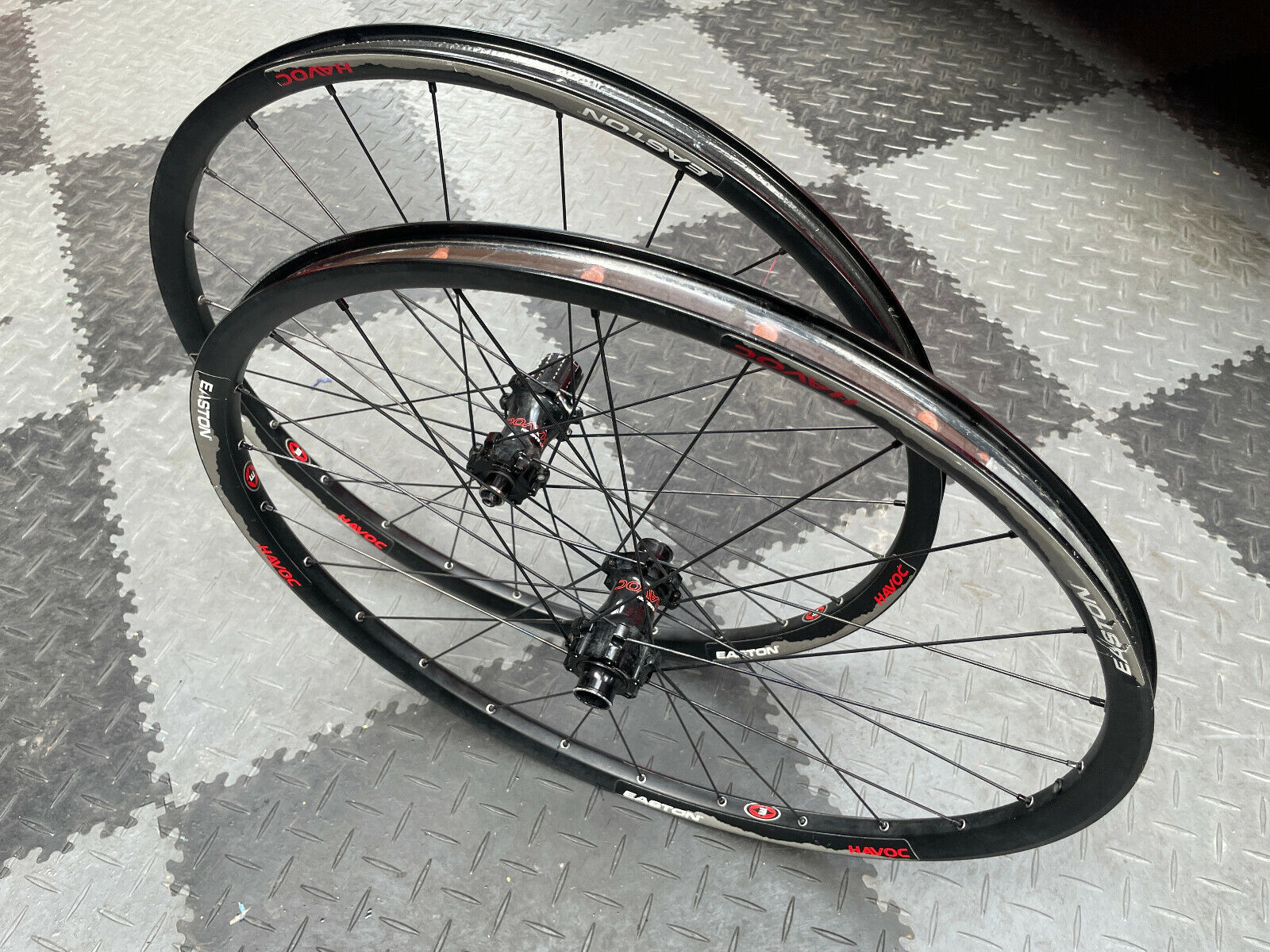 Easton Havoc Wheels Front Rear 26 Easton Havoc Wheels Front Rear 26