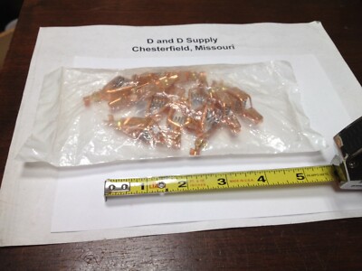 *** Bag of 10 ***, Imperial 71621 Alligator Clips, Solid Copper, 2'', 20A Mueller