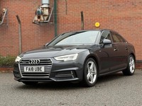 2018 Audi A4 2.0 TFSI S line S Tronic quattro Euro 6 (s/s) 4dr SALOON Petrol Aut