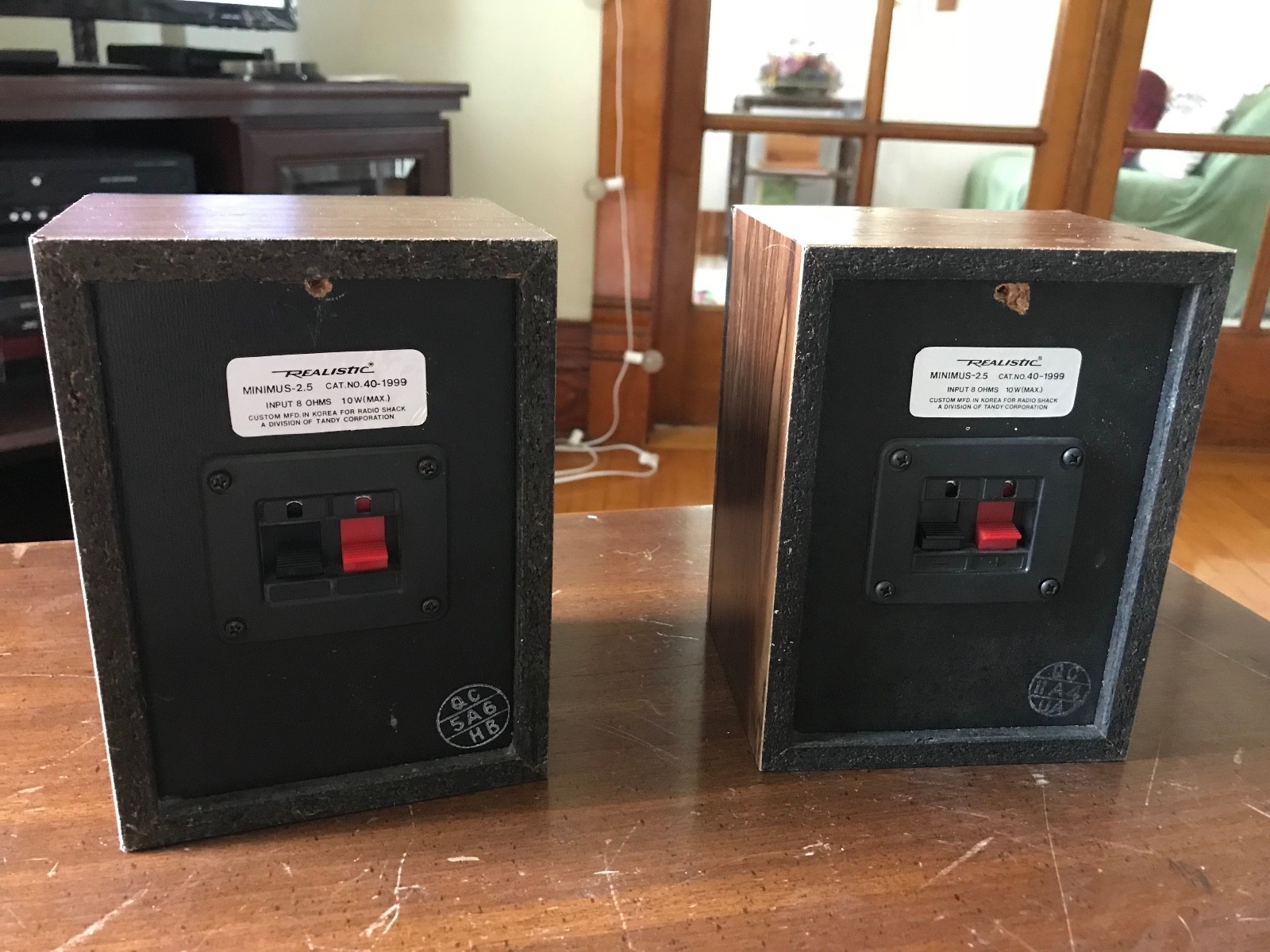 Realistic Minimus 2.5 Speakers