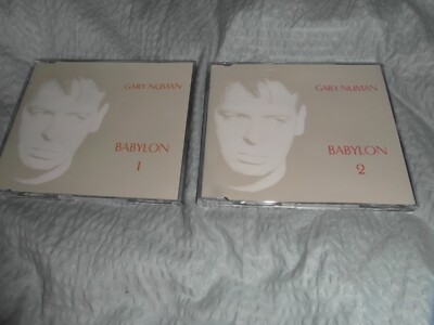 Gary Numan - Babylon 1, 2, 4 & 6 (4 x 6 track CDs). Salvation Records. Unplayed.