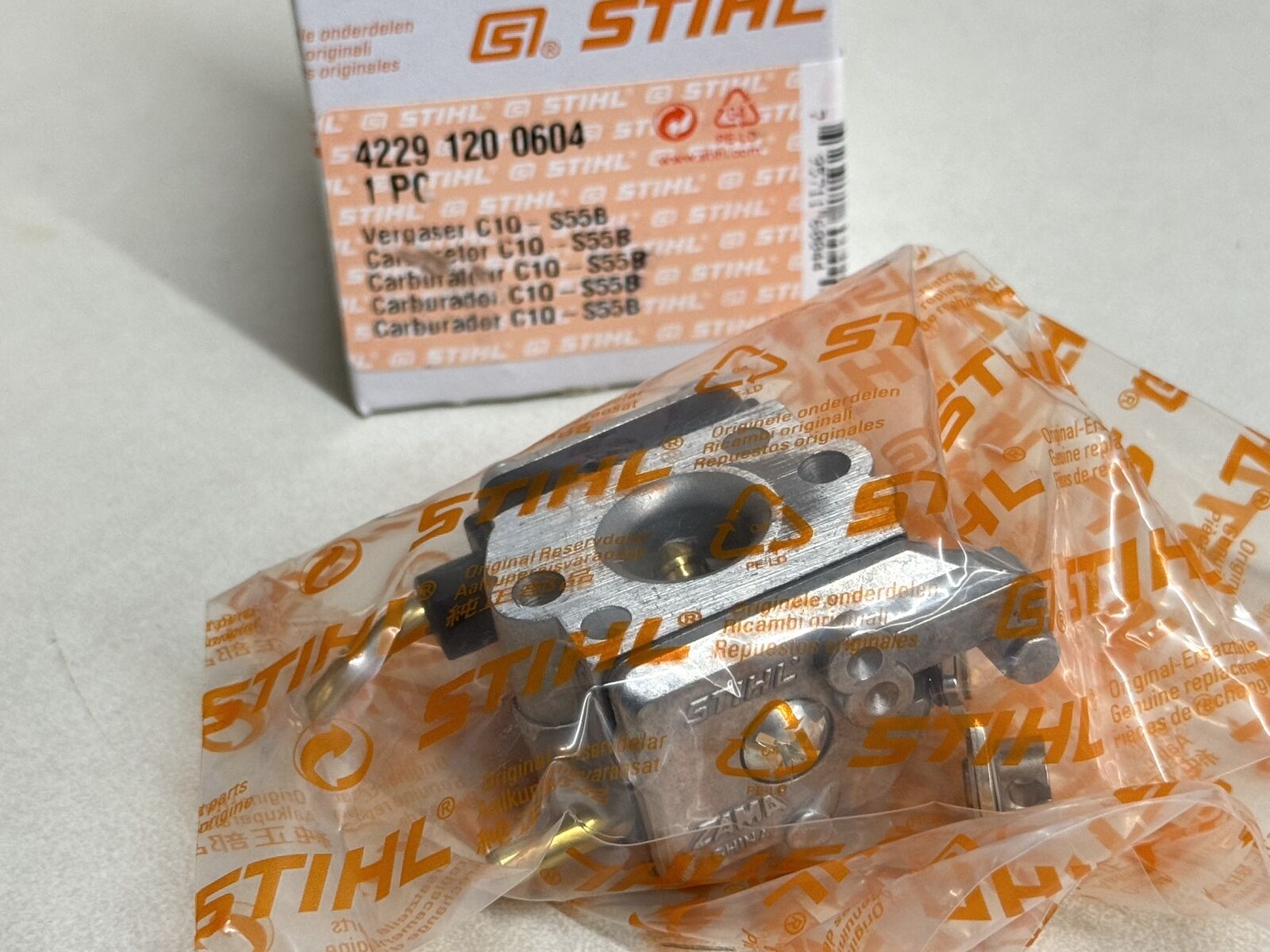 STIHL OEM ZAMA CARBURETOR 4229 120 0604 C1Q-S55B SH85 D BG65 STIHL OEM ZAMA CARBURETOR 4229 120 0604 C1Q-S55B SH85 D BG65