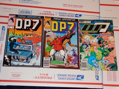 D.P. 7 - Comic Book Lot 3 Issues -  MARVEL COMICS