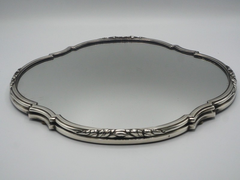 Surtout Ou Centre De Table En Argent Massif Poincon Minerve Par Keller