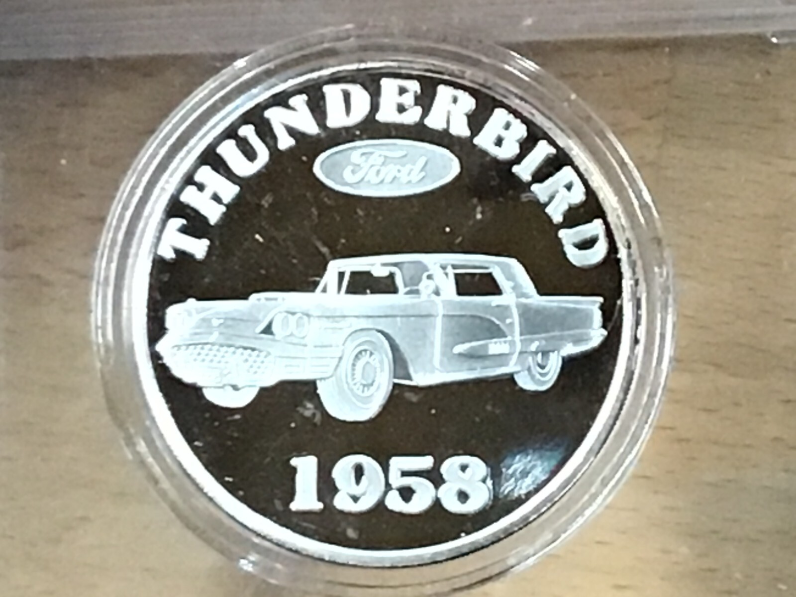 【ag】DaliaSolido NO31 FORD THUNDERBIRD Q-Code Diamond Blue 1966 Ford Thunderbird Town Landau for