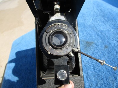 HOUGHTONS LTD Folding Camera British Patent # 22385 Dated 1911 Very Nice Cond.