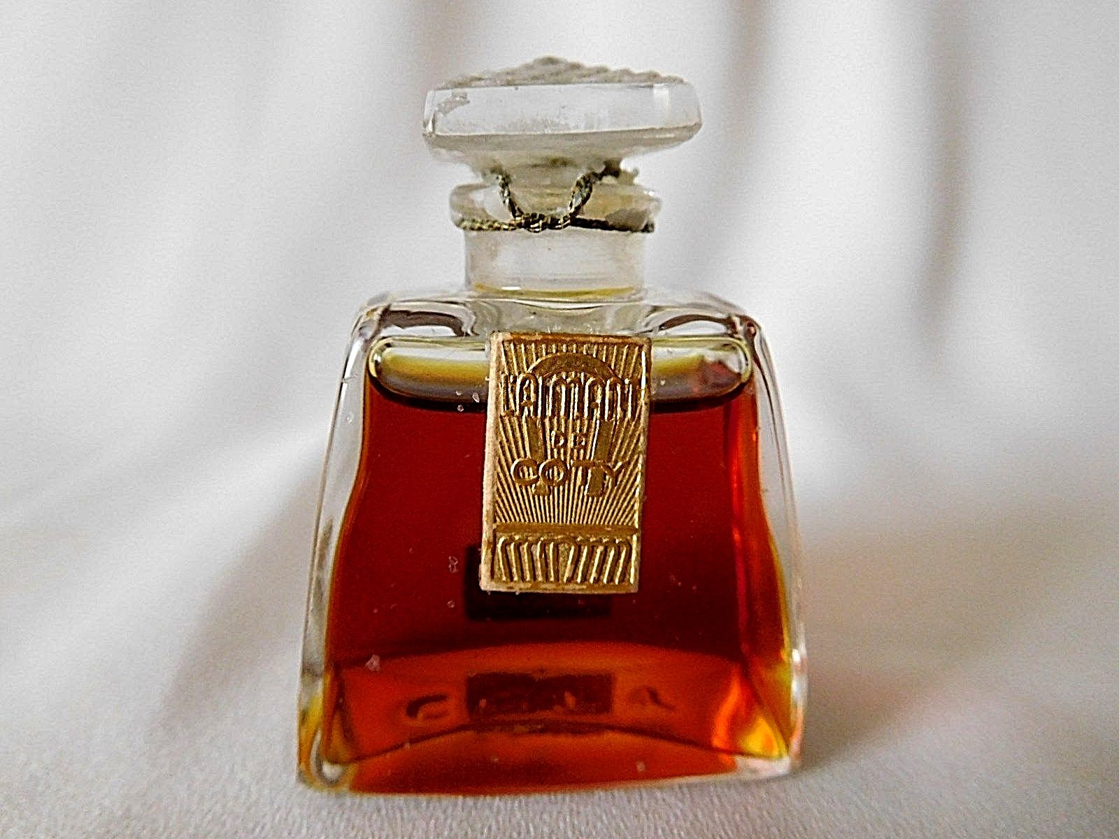 【希少】COTY　L'AimanT　コティ　ヴィンテージ　パルファム Vintage Coty L'Aimant 6ml Purse Parfum Perfume 1970's | eBay