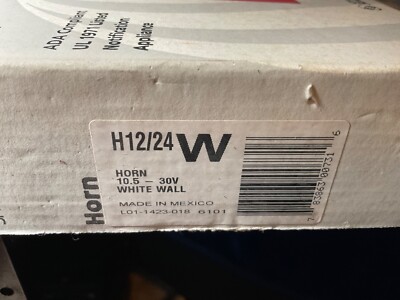 NEW SPECTRALERT HORN H12/24  H12/24W HORN 10.5-30V L