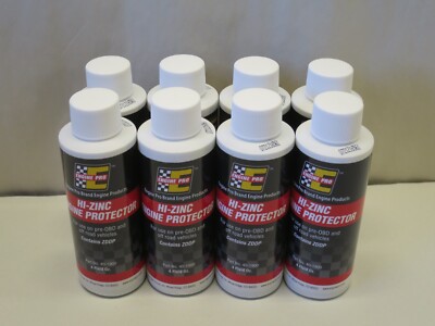 Engine Pro 4oz. Hi- Zinc Engine Protection with ZDDP 40-1900 Eight Botttles