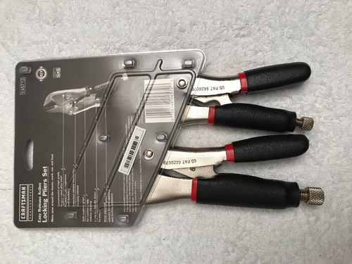 Craftsman Professional USA Made 10”, 7” Locking Pliers Set. #45712