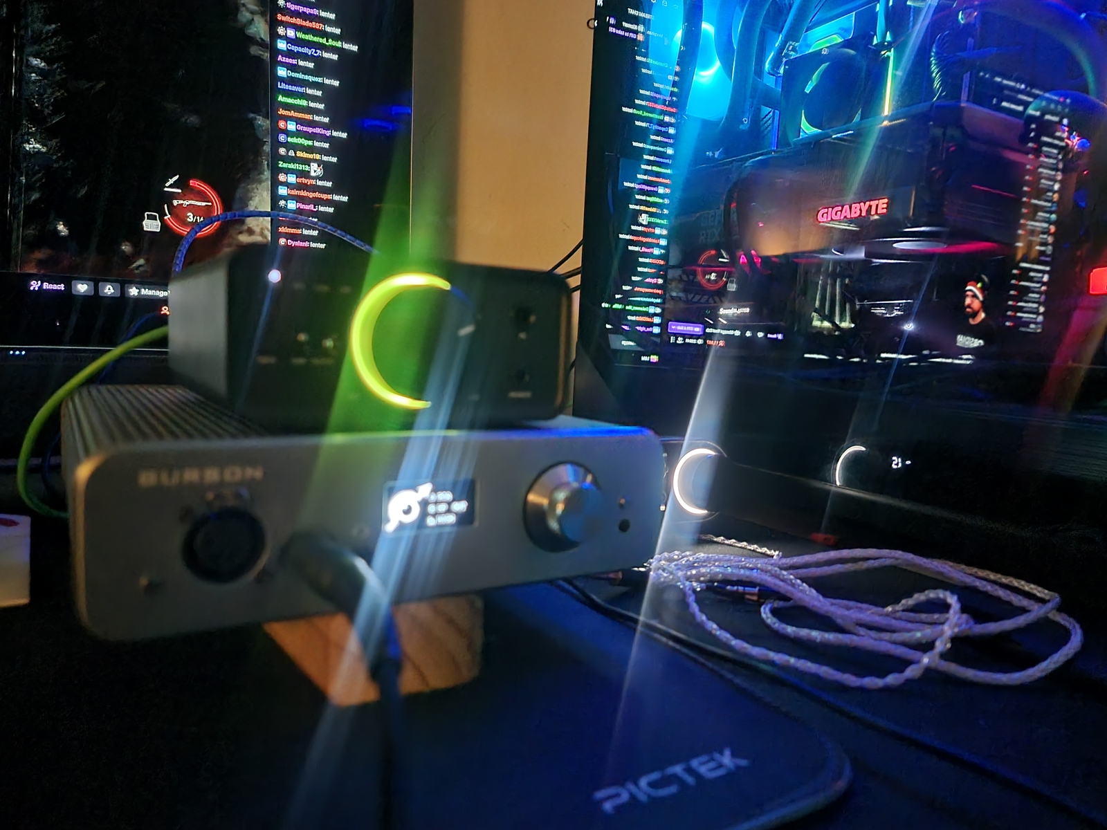 FiiO K7 Full Balanced HiFi DAC Headphone Amplifier,AK4493S*2, XMOS