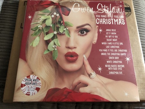 Gwen Stefani　クリスマス　レコード　LP white color GWEN STEFANI Christmas White Color Vinyl Record LP - New