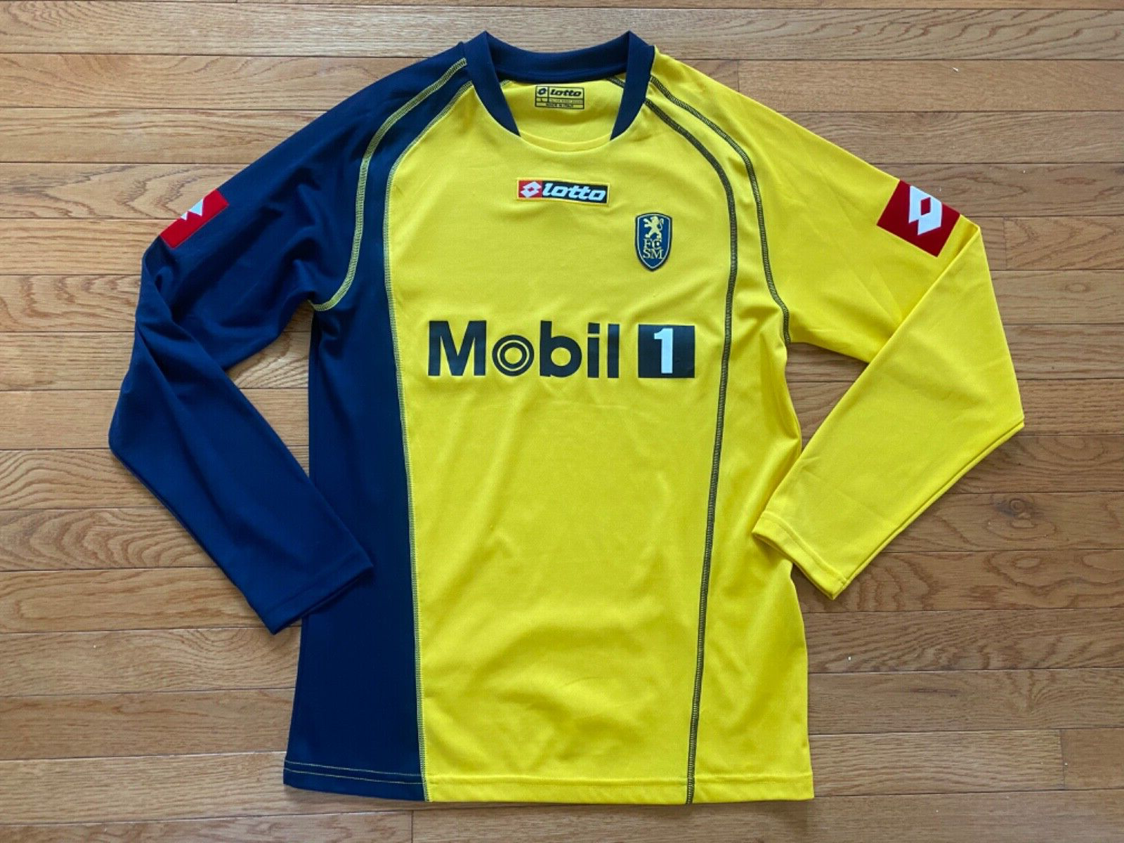 FC Sochaux-Montbéliard Lotto シャツ New Sochaux 90th Anniversary Special Jersey- Lotto Shirt