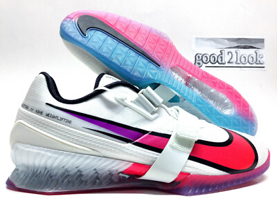 NIKE ROMALEOS 4 SE PALE IVORY/VIOLET WEIGHTLIFTING SHOE SZ MEN'S 15 [CN9662-100]