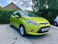 2010 Ford Fiesta 1.25 Zetec 3dr HATCHBACK Petrol Manual
