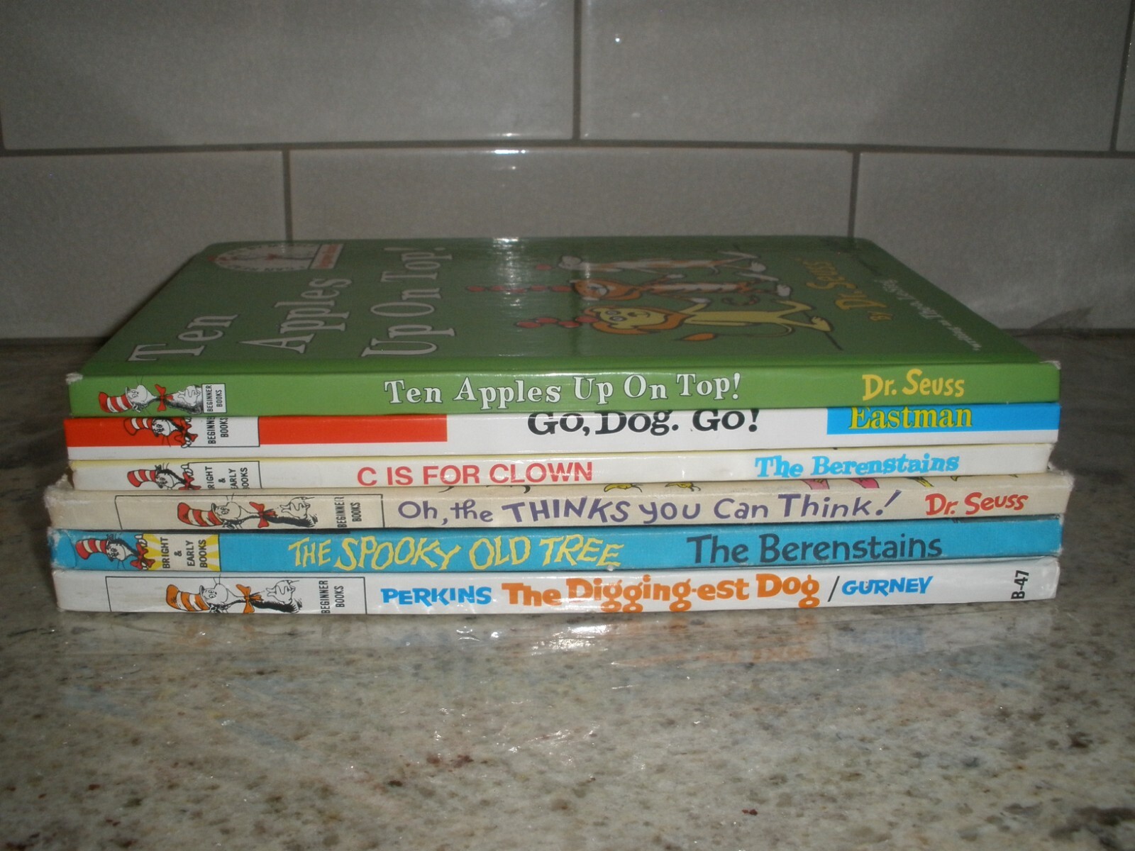LOT OF 6 DR SEUSS BEGINNER BOOKS HARDCOVER | eBay