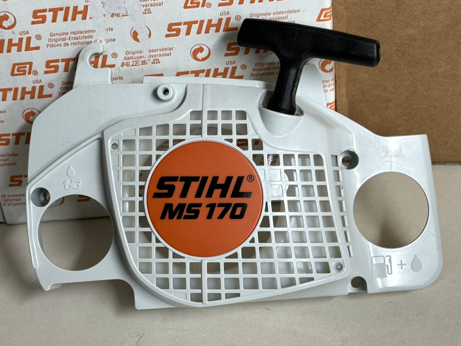 STIHL OEM STARTER REWIND FAN ASSY. 1130 080 2110 / 2100 : STRIPPED NEW MS170 180 - Picture 1 of 3