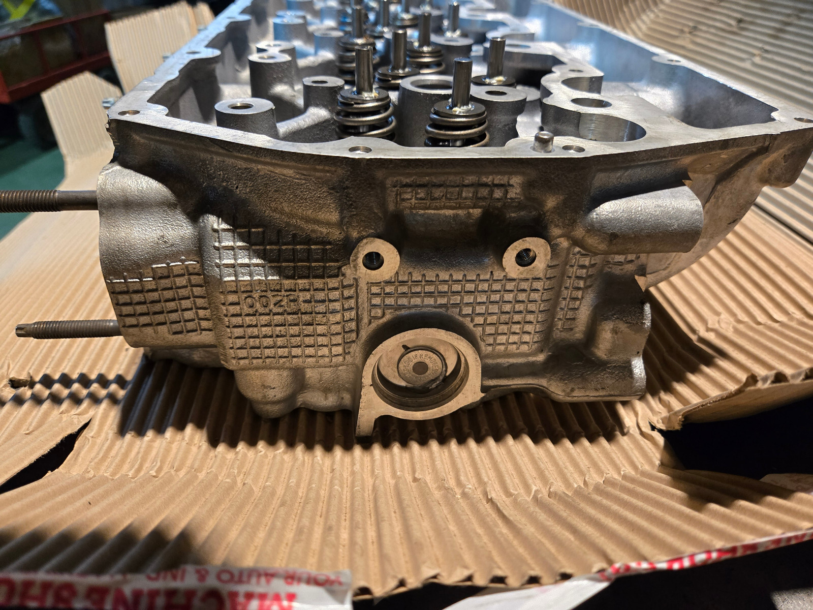 6.7 POWERSTROKE LOADED REMAN OEM CYLINDER HEAD RH PASSENGER SIDE BC3Q-6090-CD - Picture 6 of 11