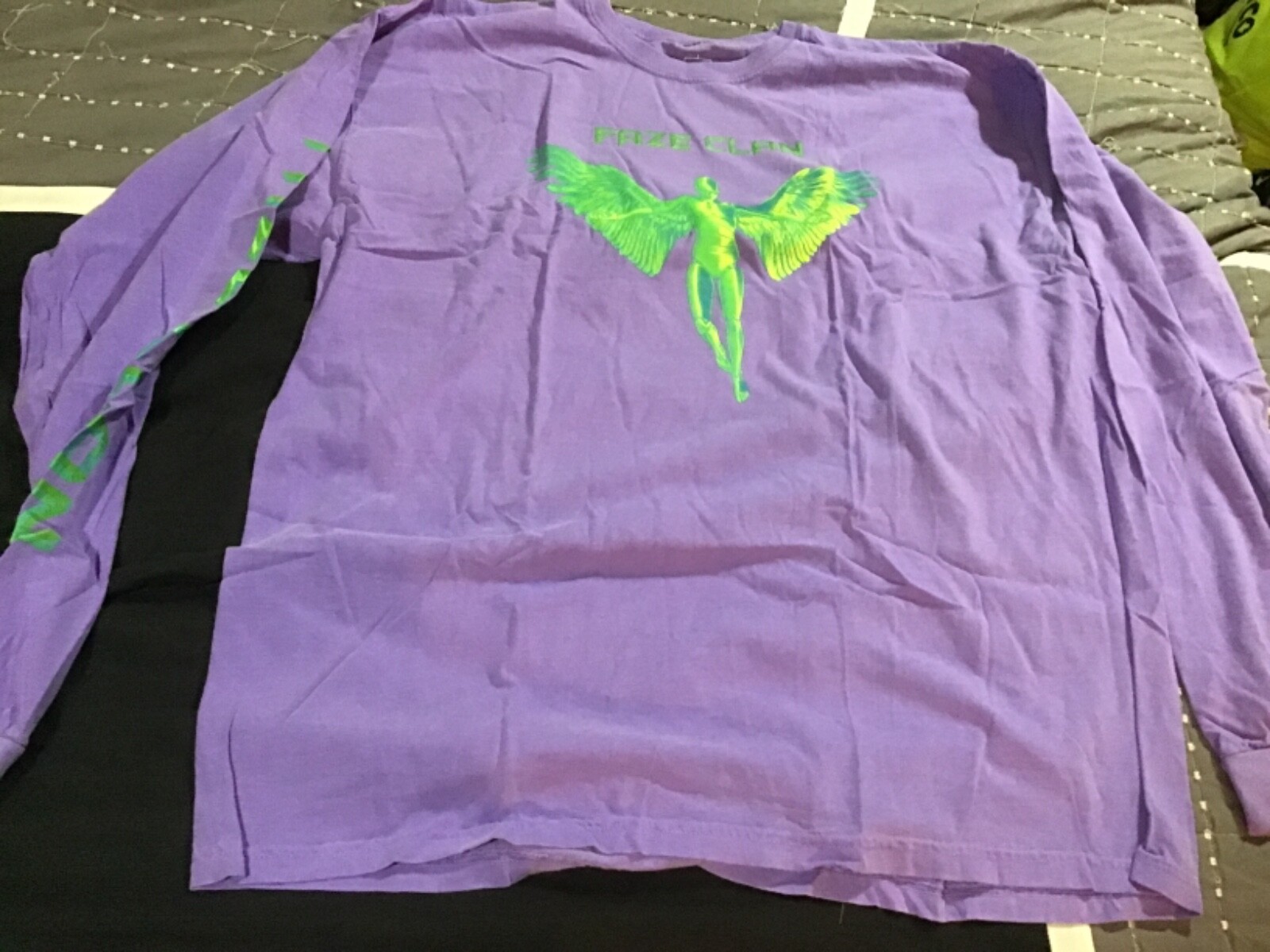 Faze Clan LS tee 2 XL new with tag purple | eBay