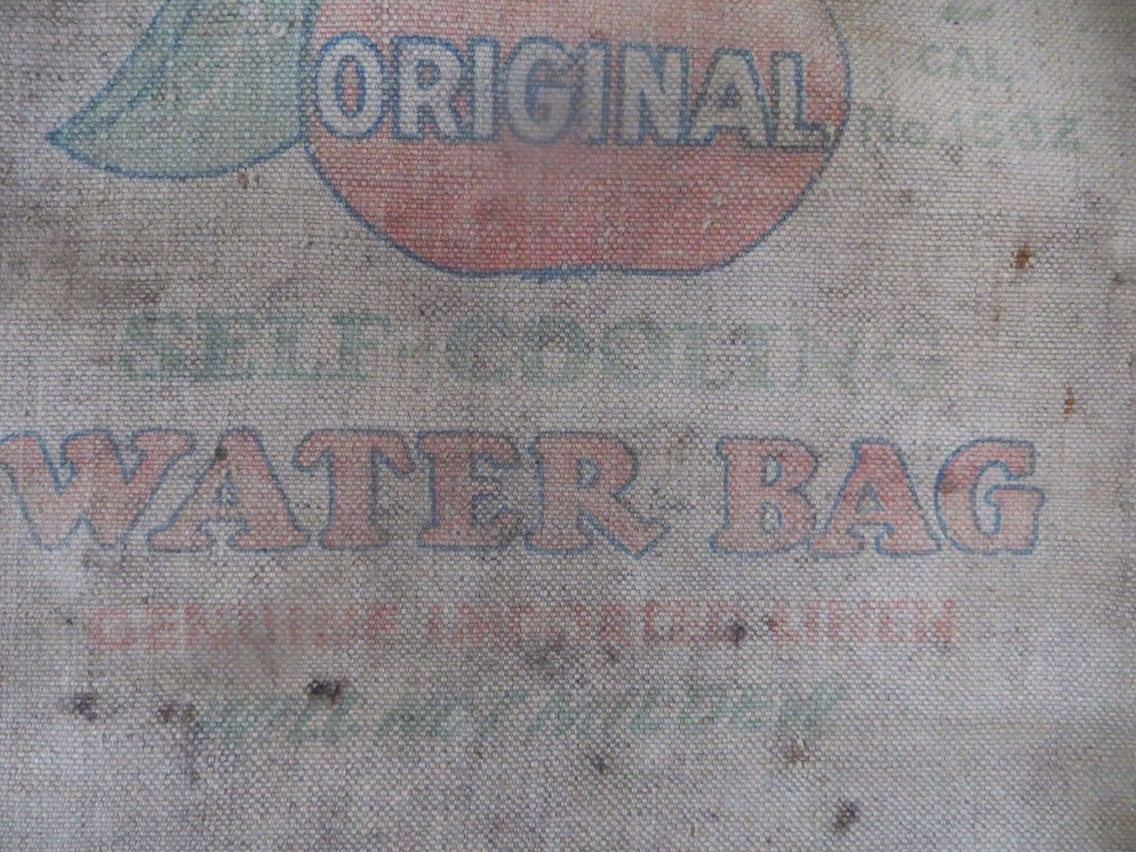 Hirsch Weis Original self cooling water bag,genuine Hirsch canvas products