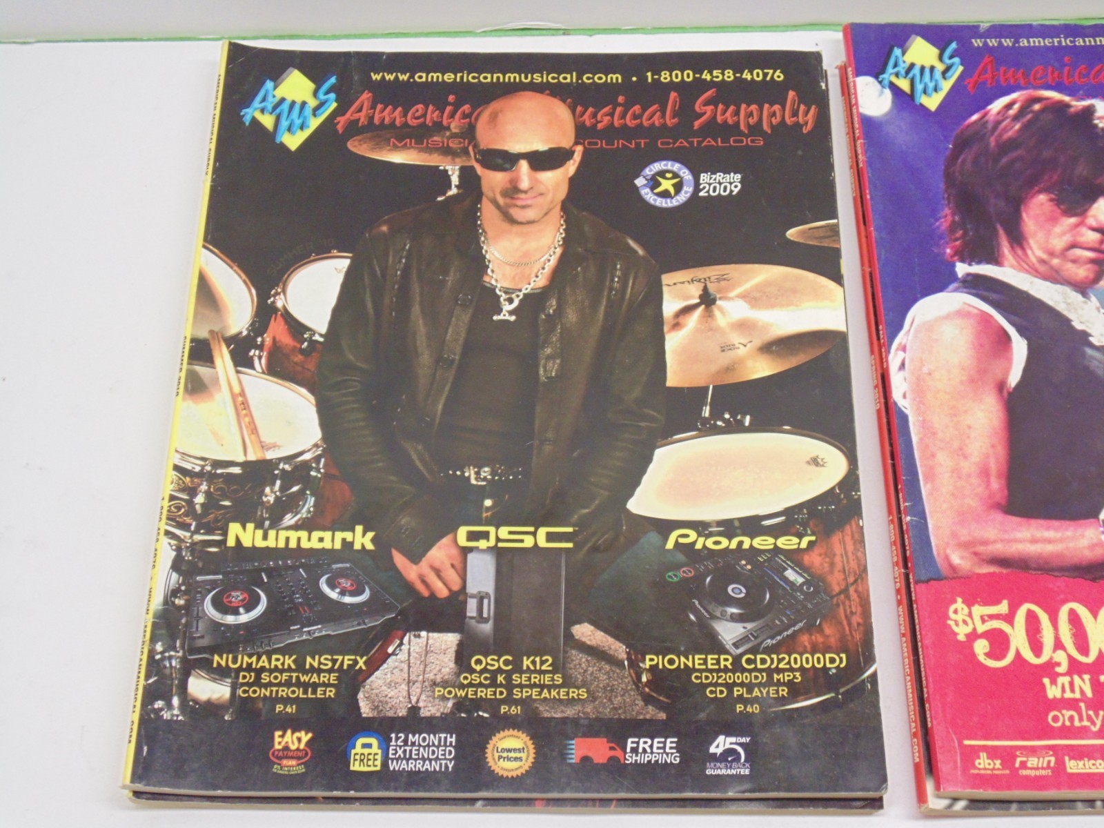 American Musical Supply Catalog 2010 Back Issues Lot 4 Issues Cool Lot F/S