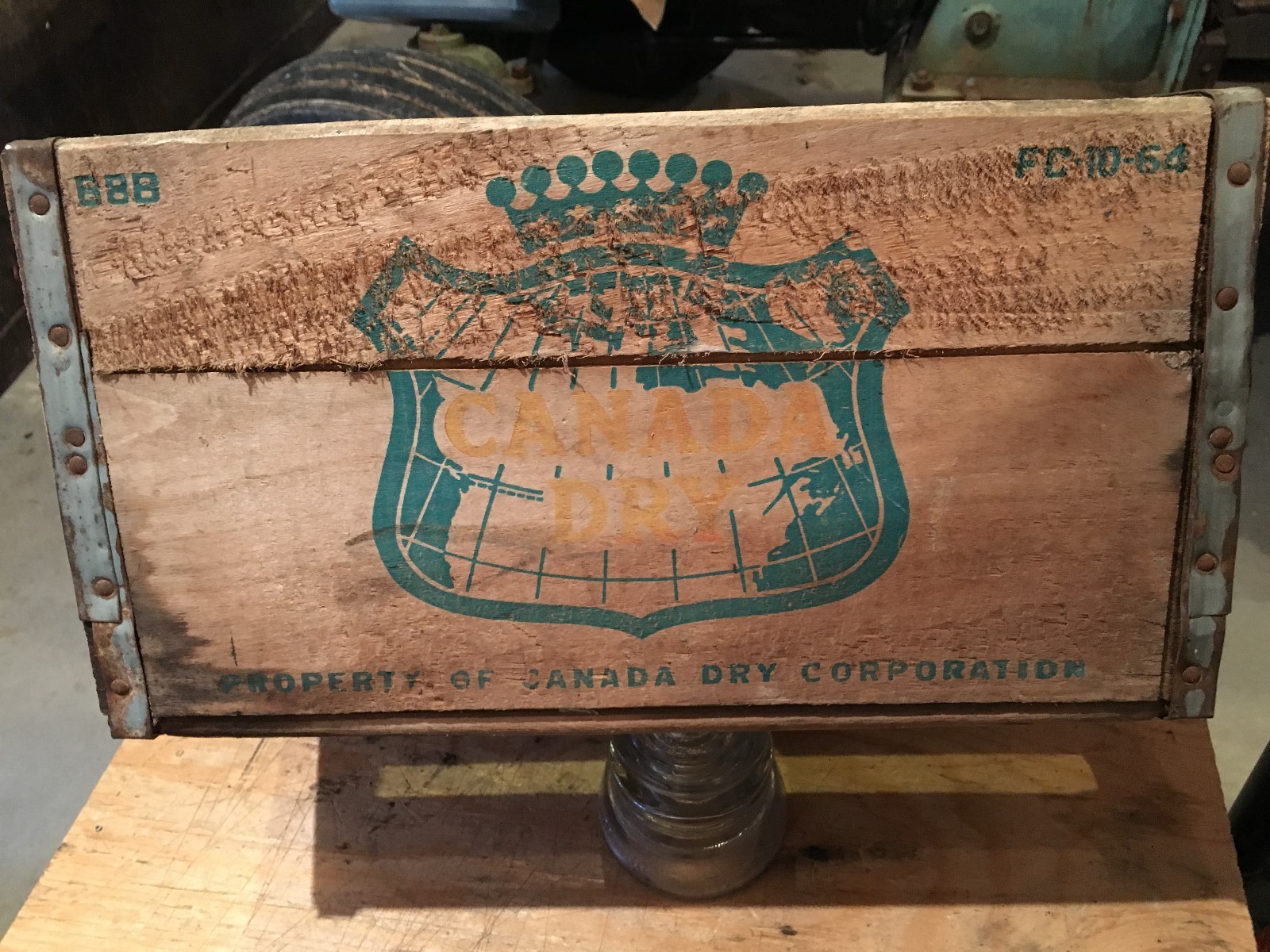Canada Dry Wood Crate