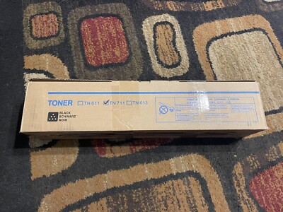 Konica Minolta TN711K TN-711K TN711 Toner Black A3VU130 Bizhub C654 754 Pro C654