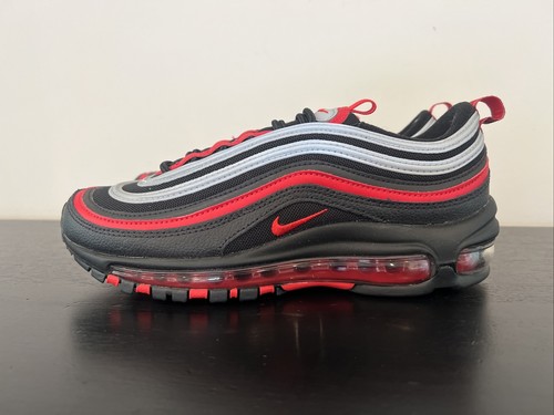 red black silver air max 97