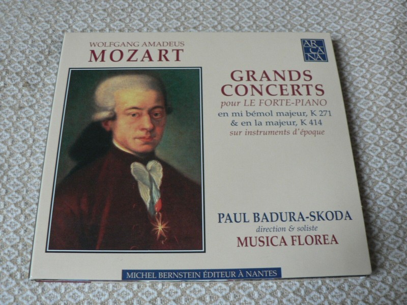 Badura-Skoda - Mozart : Grands Concerts - Forte-Piano - Musica Florea -Cd Arcana