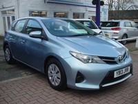 2013 Toyota Auris 1.33 Dual VVTi Active 5dr HATCHBACK PETROL Manual