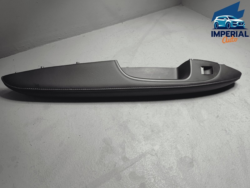 Used 2014-20 Acura MDX Rear Driver Side Door Leather Armrest & Switch Bezel Panel OEM