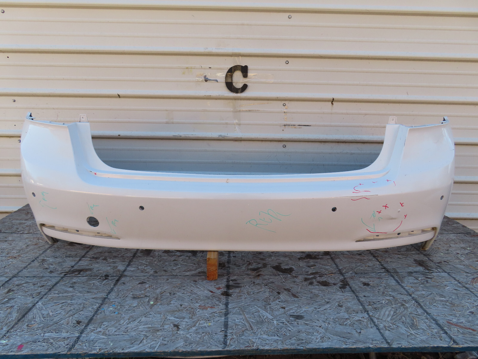 mebiuse⭐ KIA K5 REAR BUMPER COVER PRIMED (WO/SENSOR)(LX/LXS) OEM