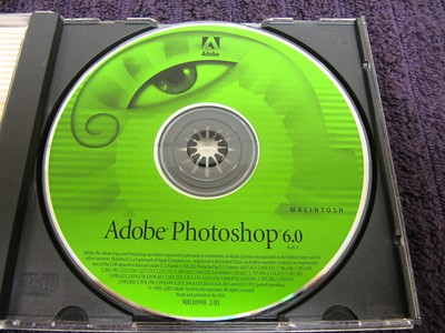Adobe Photoshop 6.0 for Macintosh - Genuine - P/N # 90024761 Plus Elements