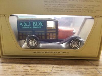 Matchbox Models of Yesteryear 1930 Ford X A&J Box General Stores  1978 Vintage