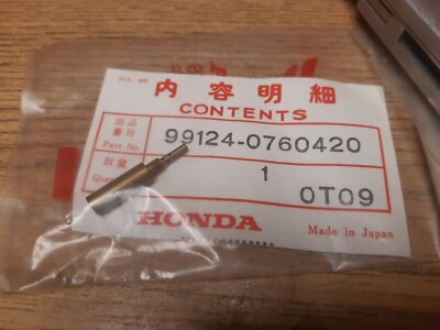 HONDA CB750 CB400F CB500 CARBURETTOR SCREW SLOW (42) 99124-0760420