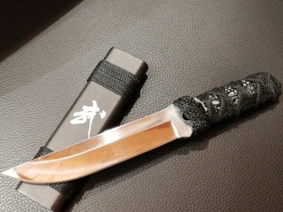 Feststehendes Messer im japanischen Stil - Neu - OVP