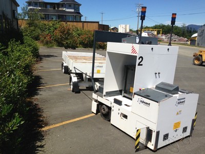 4 AGV - DT 100 Savant 50,000 lb Pull Automated Tugs // Warehouse  Equipment