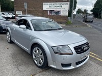 2004 Audi TT 3.2 V6 QUATTRO DSG COUPE IN SILVER WITH BLACK LEATHER COUPE Petrol 