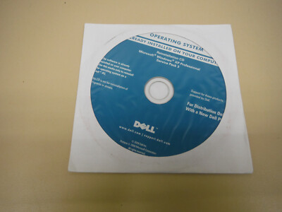 Microsoft Window XP Professional SP3 - Dell Operation System CD disk