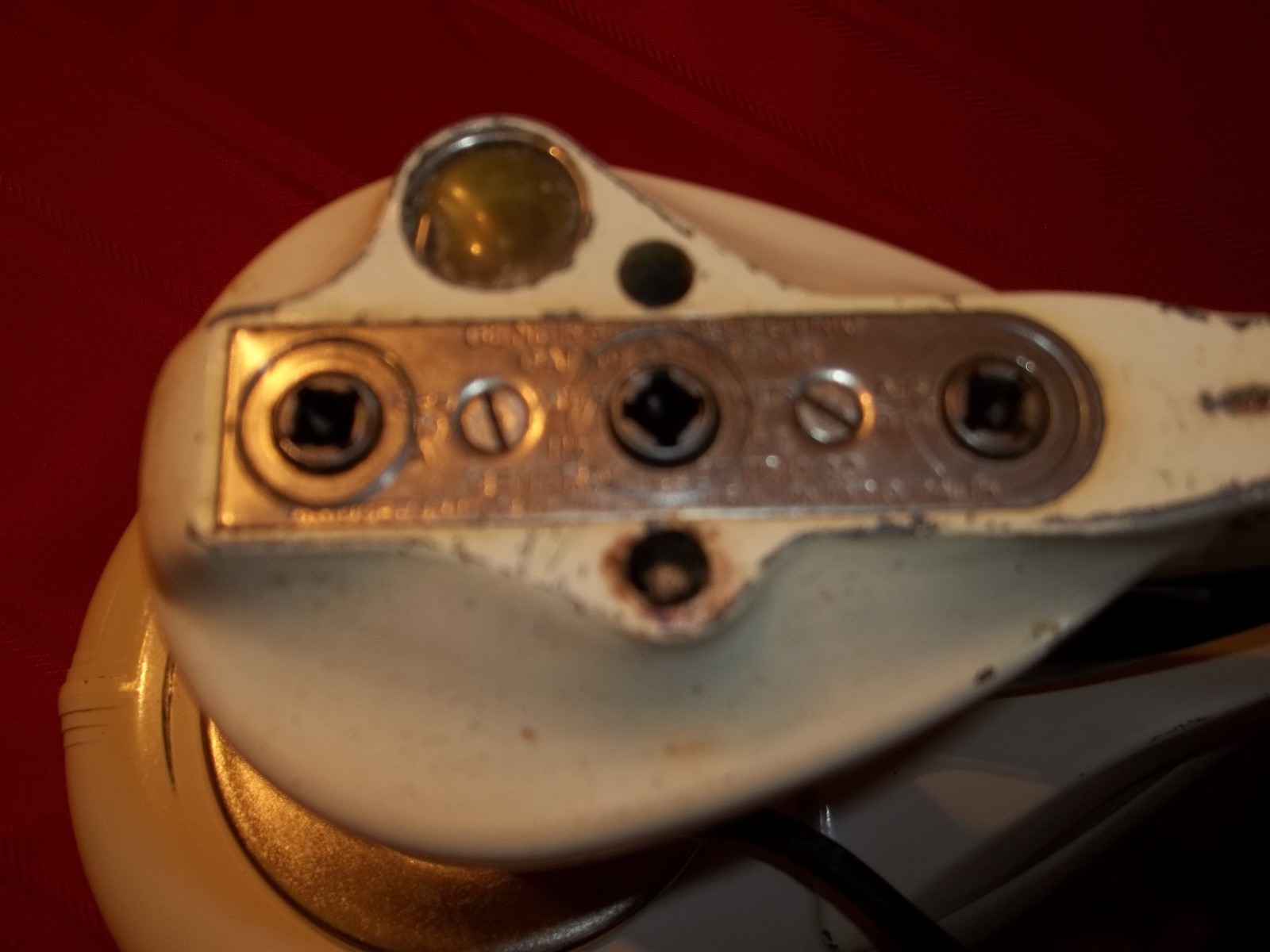 Antique Retro General Electric Triple Kitchen Mixer, No Beaters