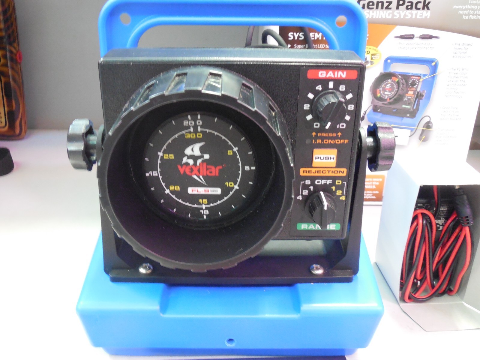 VEXILAR Fl-8SE Genz Pack With 19 Deg Ice-Ducer GP0819 Ice Fishing Fish Locator