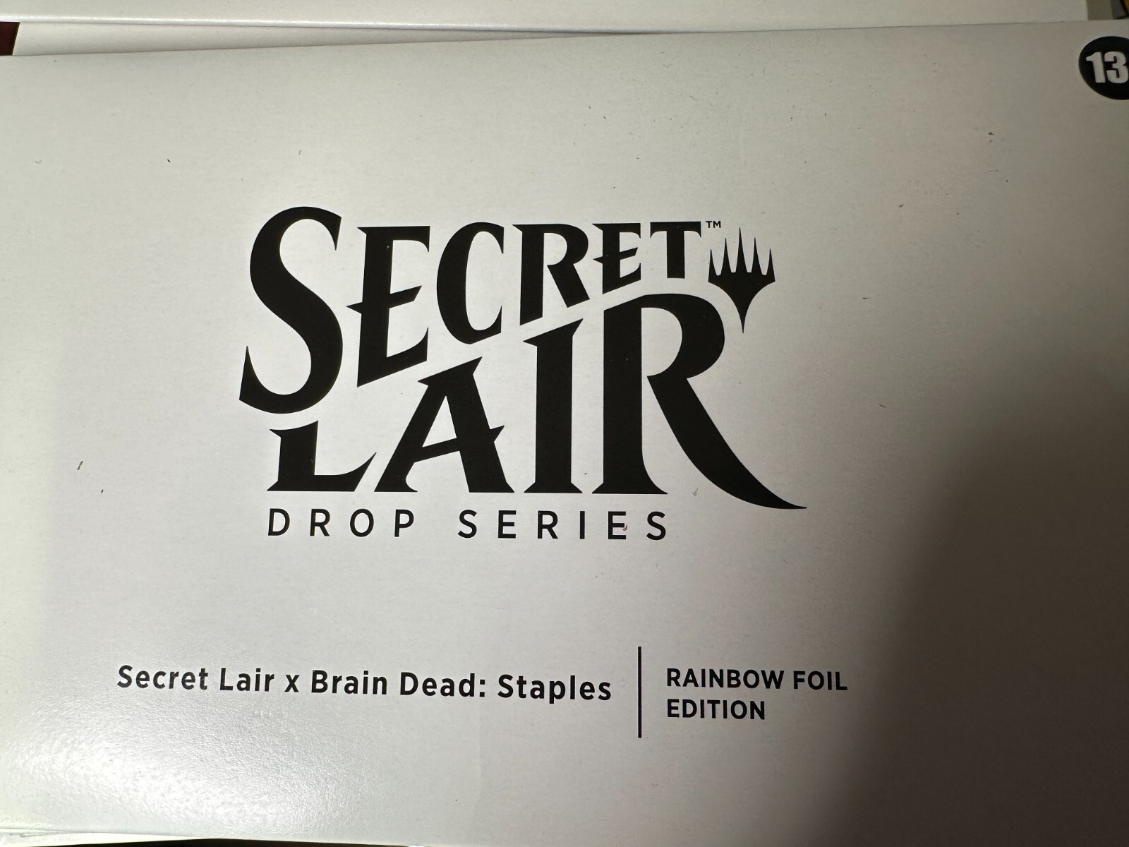 Secret Lair x Brain Dead: Staples - Rainbow Foil Edition Secret Lair x Brain Dead: Staples - Rainbow Foil Edition
