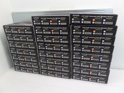 Lot of 23x New! SOHOUSB HRU-221P3 40-in-1 USB 2.0 3.5
