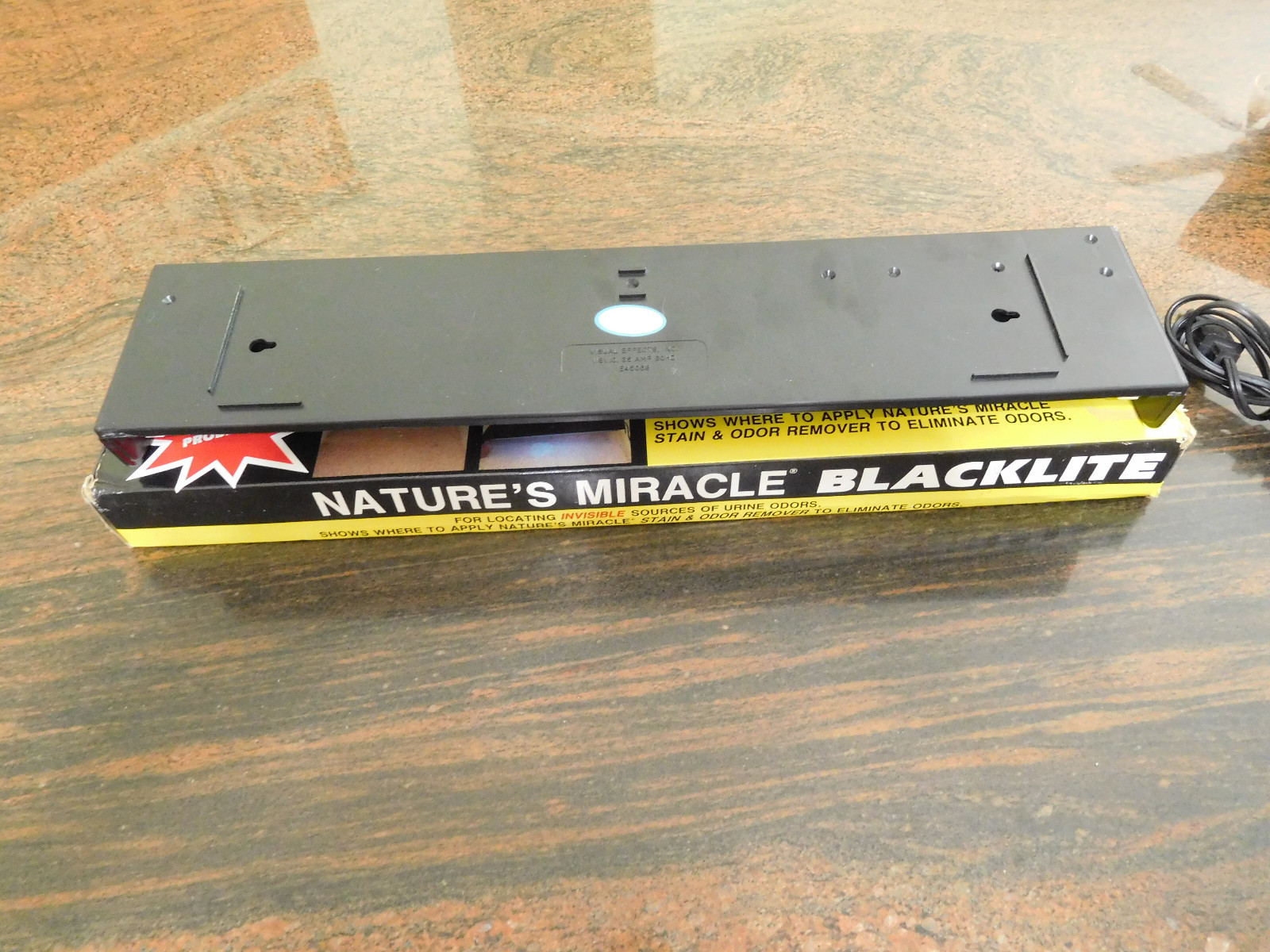 NATURE's MIRACLE UV BLACK LIGHT Find Invisible Dog Cat Pet Urine Smell Odor