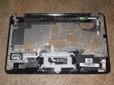 HP dv6-3025dx Series Palmrest, Touchpad, + Power Button Board 3LLX8TP503 (E10-07